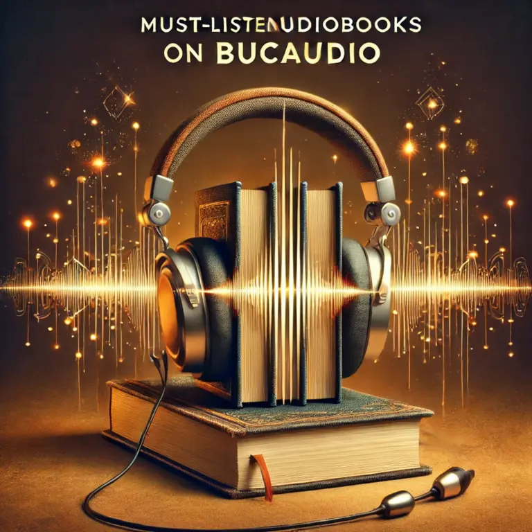 Must-Listen Audiobooks on BuCAudio